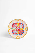 Couped Blush Deco Fine Bone Dessert Plate