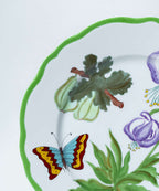 Hand-painted Lavender Lily Botanica Dinner Plate
