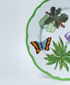 Hand-painted Lavender Lily Botanica Dinner Plate
