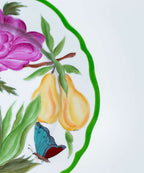 Hand-painted Pink Peony Botanica Dinner Plate