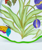 Hand-painted Purple Tulip Botanica Dinner Plate