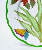 Hand-painted Purple Tulip Botanica Dinner Plate